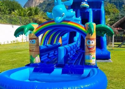 Aluguel do Super Toboshark Slide Premium 5 Aluguel Super Toboshark Slide 2