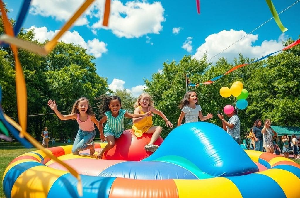 Aluguel de Giro Radical Inflável: A Atração Perfeita para Seu Evento