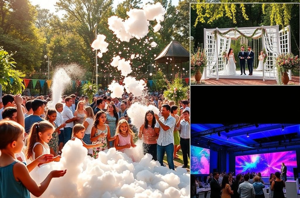 Aluguel de Canhão de Espuma para Eventos: Diversão Garantida!