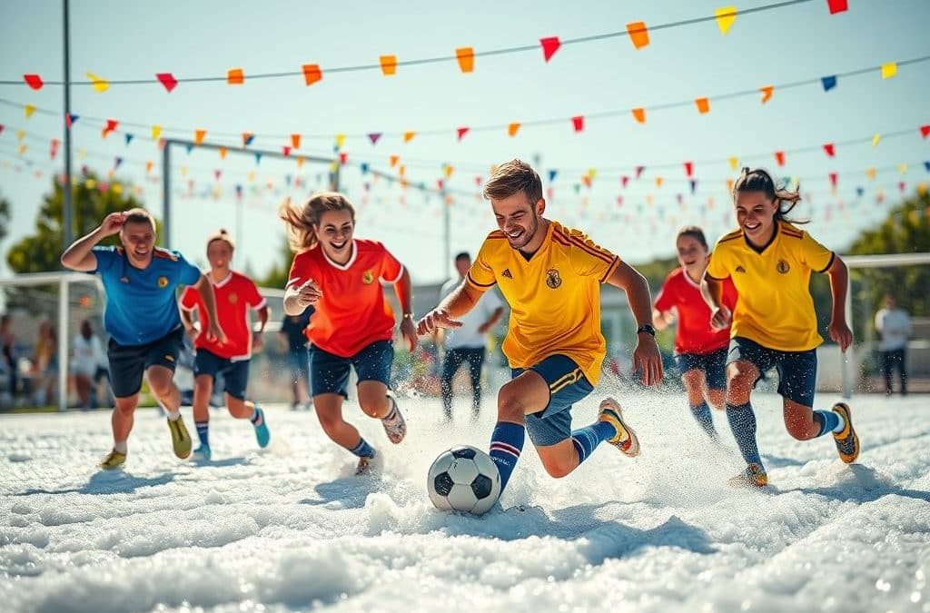 Futebol de Sabão para Festas de Empresa: A Diversão que Faltava