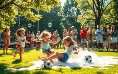 Blog 8 Futebol de Sabão para Festas Temáticas: A Diversão Inflável que Você Precisa!